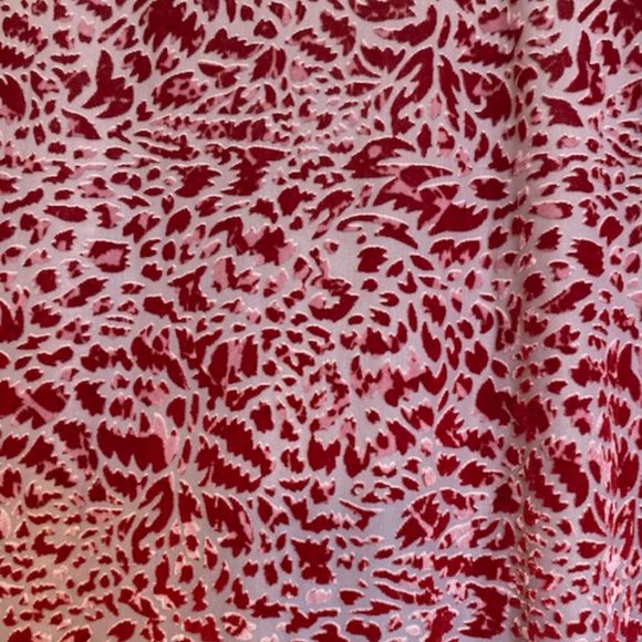 Free People Teddy T- Shirt Oversized Velour Berry/Pink Size XS - Picture 6 of 11